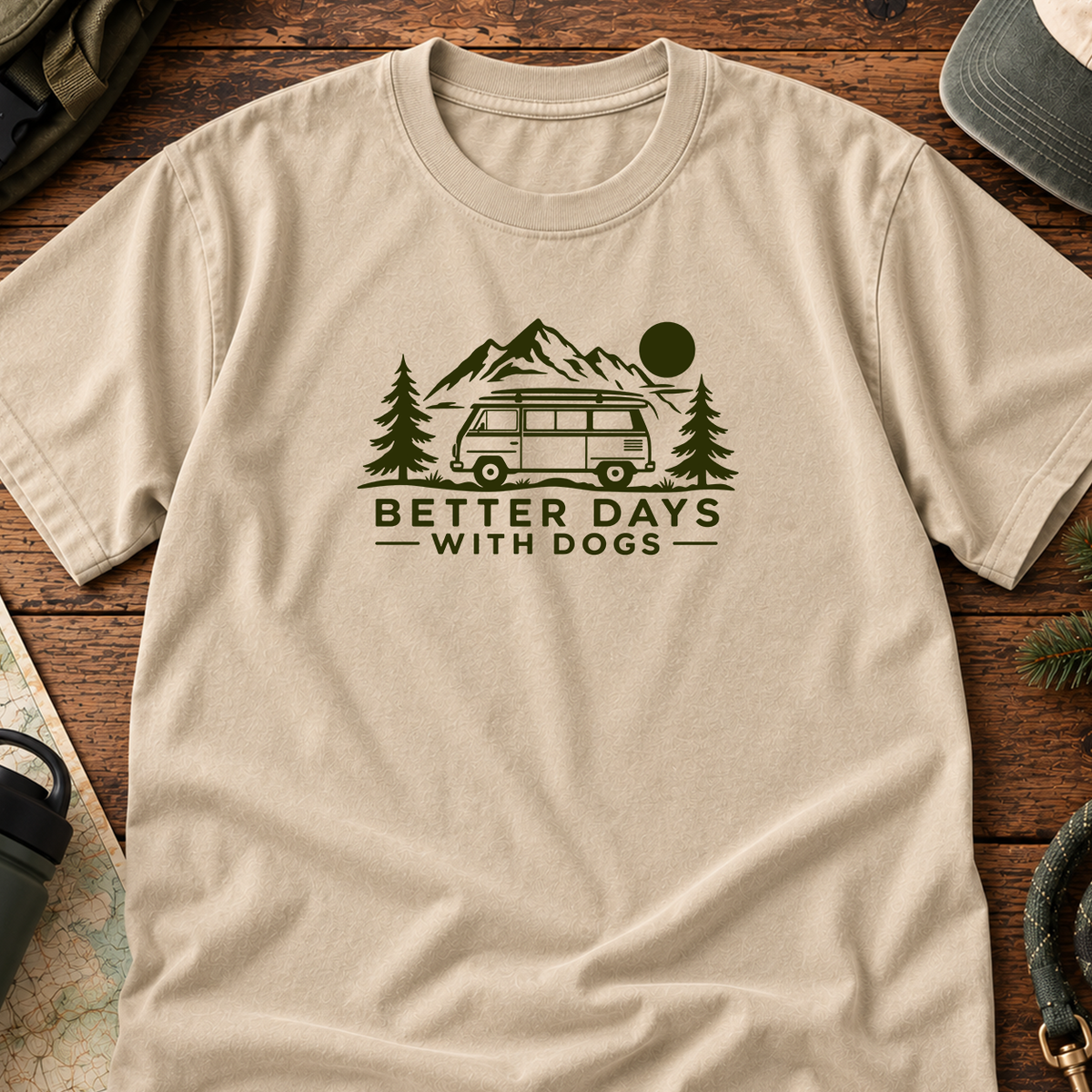 Better Days With Dogs T-shirt